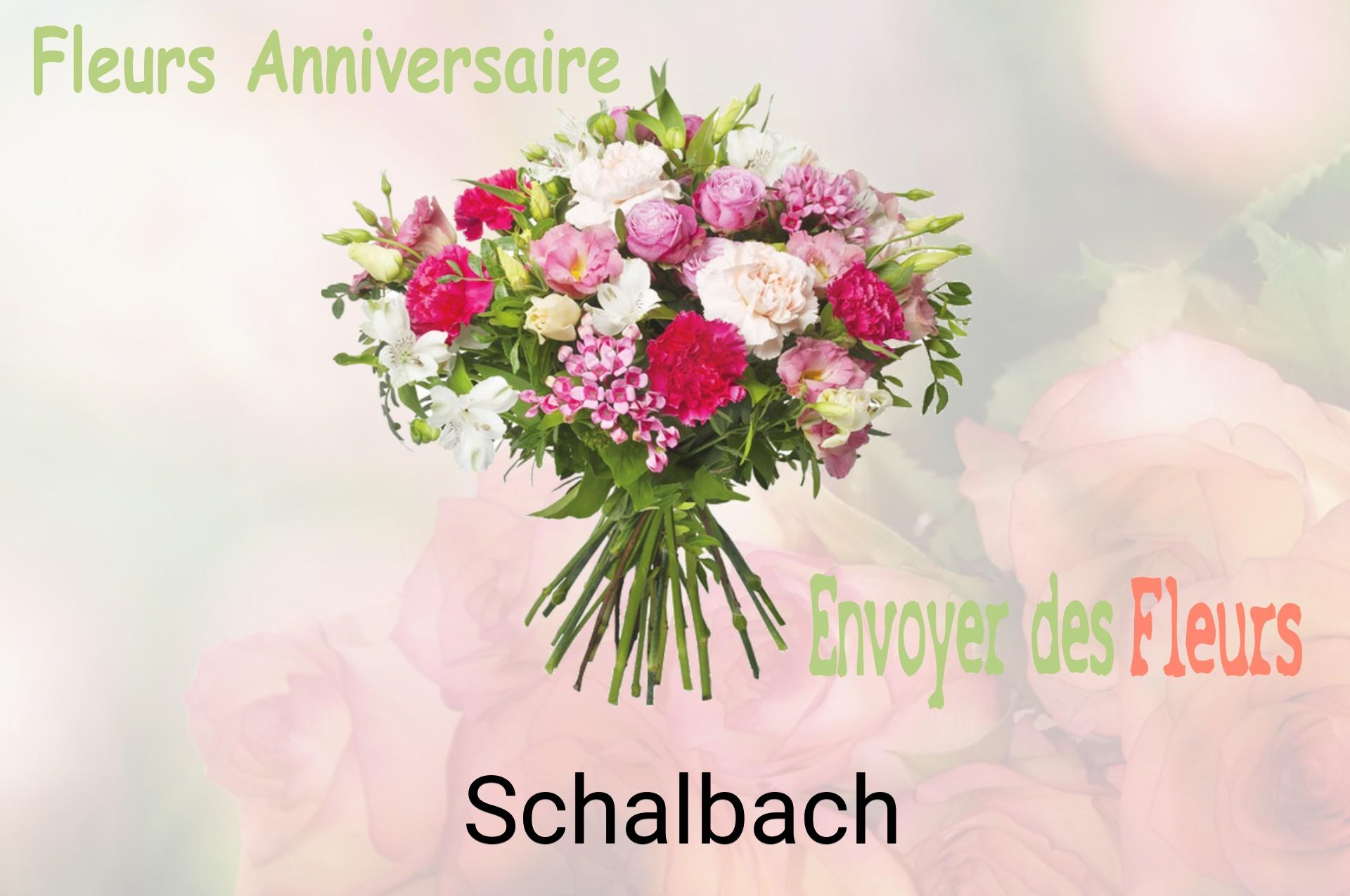 Bouquet de fleurs d’anniversaire livré à Schalbach